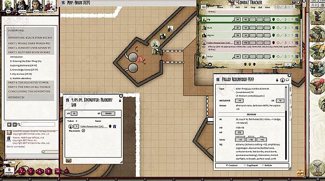 Fantasy Grounds - Pathfinder RPG - Strange Aeons AP 6: Black Stars Beckon (PFRPG)