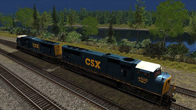 CSX SD70MAC Add-on Livery