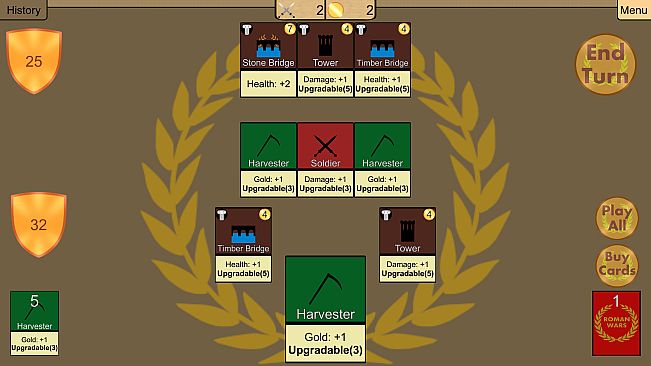 Roman Wars: Deck Building Game