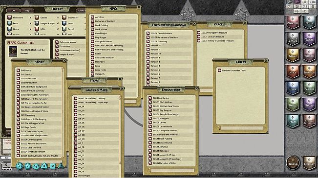 Fantasy Grounds - The Blight: Children of the Harvest (PFRPG)