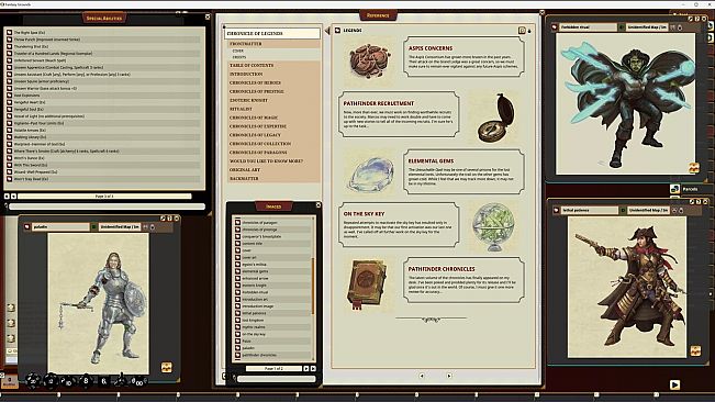 Fantasy Grounds - Pathfinder RPG - Pathfinder Companion: Chronicle of Legends