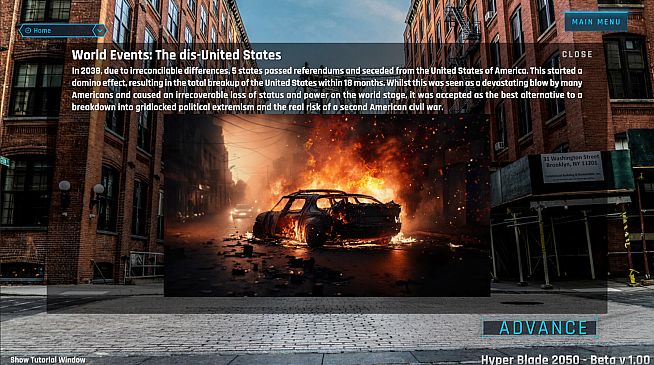 HyperBlade 2050 - Dystopian Sports Manager