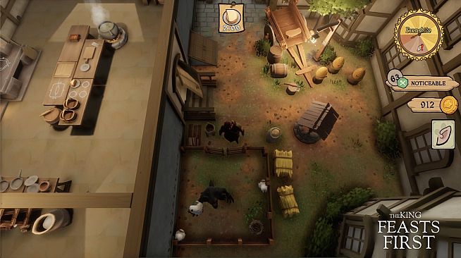 The King Feasts First