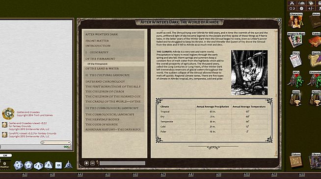 Fantasy Grounds - CS1 After Winter's Dark: Aihrde Setting (Castles & Crusades)