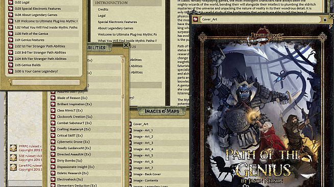Fantasy Grounds - Path of the Genius (PFRPG)