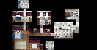 RPG Maker MZ - KR Urban Modern Tileset - Interiors