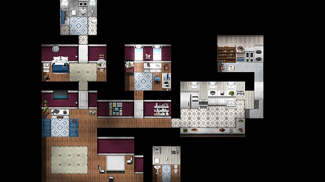 RPG Maker MZ - KR Urban Modern Tileset - Interiors
