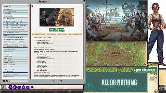 Fantasy Grounds - Pathfinder 2 RPG - Agents of Edgewatch AP 3: All or Nothing