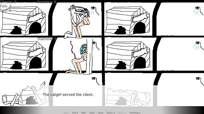 The Adventure of a Tramp - Brothel