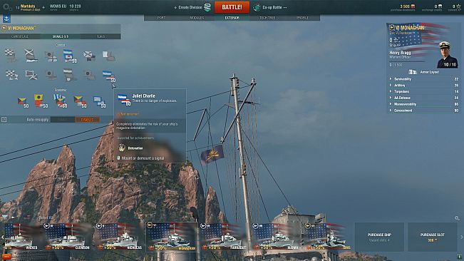 World of Warships — Monaghan Pack