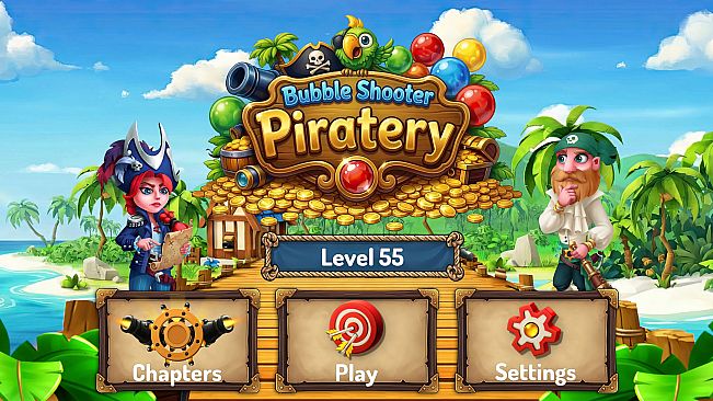 Bubble Shooter Piratey