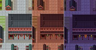 RPG Maker MZ - SERIALGAMES Japan travel spots Asakusa set