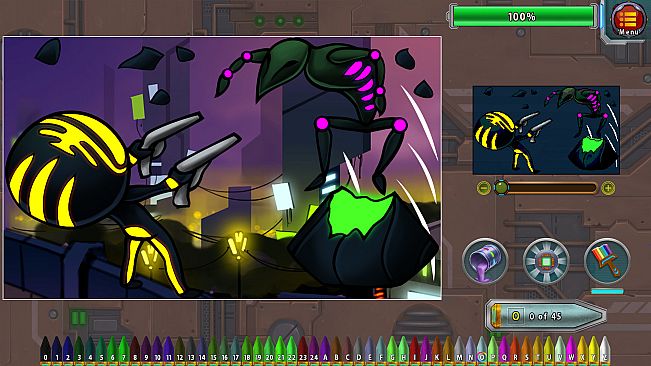 Paint By Numbers - Fulgur Planet