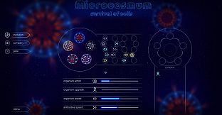 Microcosmum: survival of cells - Colors for organisms