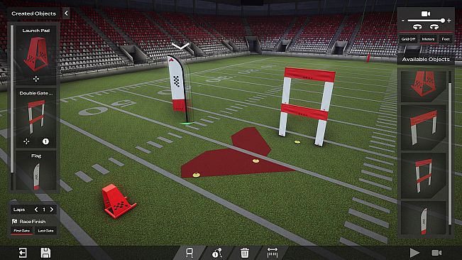 FPV SkyDive - Track Builder