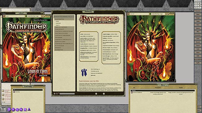 Fantasy Grounds - Pathfinder RPG - Campaign Setting: Book of the Damned—Volume 2: Lords of Chaos