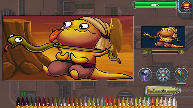 Paint By Numbers - Lacerta Planet