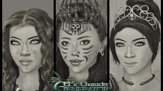 ePic Character Generator - Season #3: Portrait Female