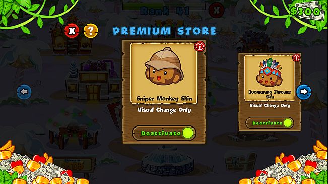 Bloons TD 5 - Hunter Sniper Monkey Skin