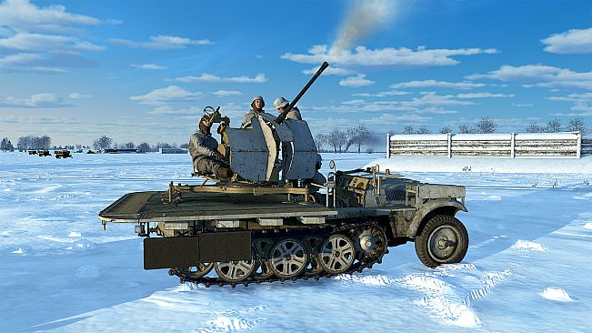 IL-2 Sturmovik: Sd.Kfz. 10/5 Flak 38 Anti-Aircraft Gun