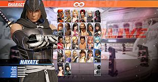 DEAD OR ALIVE 6: Core Fighters - Male Fighters Set
