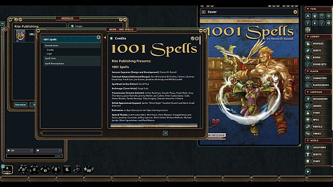 Fantasy Grounds - 1001 Spells