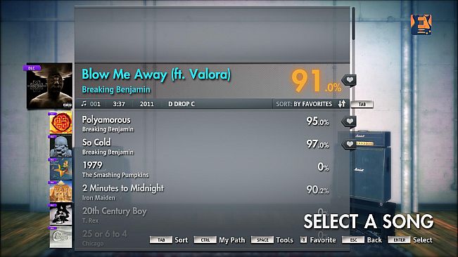 Rocksmith 2014 – Breaking Benjamin - “Blow Me Away (ft. Valora)”