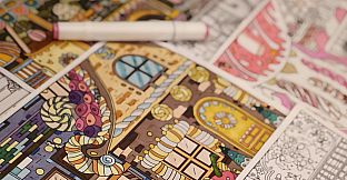 FIND KITTENS 7: Cookie Town - Coloring Book