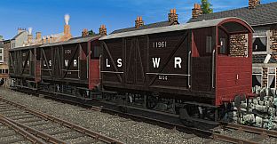 Trainz 2022 DLC - LSWR 10T Brake Vans