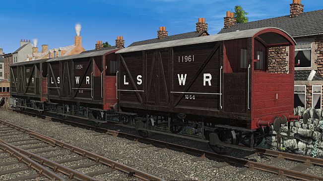 Trainz Plus DLC - LSWR 10T Brake Vans
