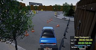 Maze Workout - Western Lost Solo Car Racer