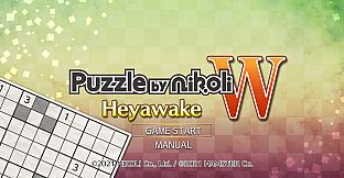 Puzzle by Nikoli W Heyawake