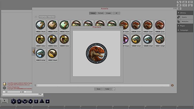 Fantasy Grounds - Dinosaurs