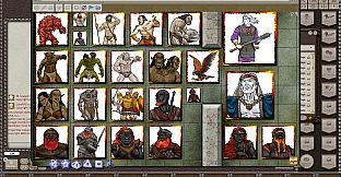 Fantasy Grounds - Gaming #5: Dragons & Giants (Token Pack)
