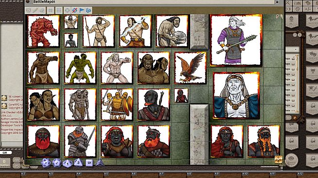 Fantasy Grounds - Gaming #5: Dragons & Giants (Token Pack)