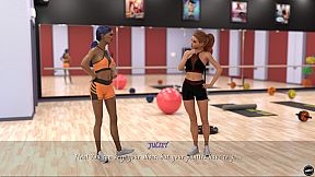 Futanari Sex - The Gym