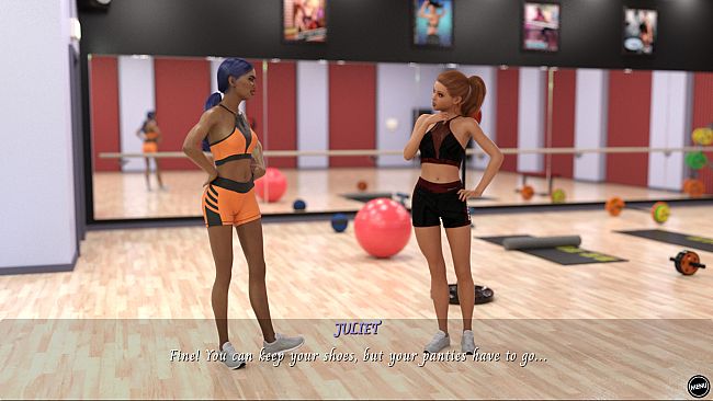 Futanari Sex - The Gym