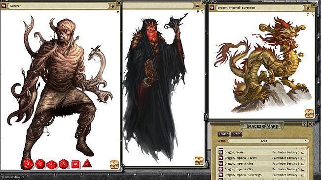 Fantasy Grounds - Pathfinder RPG - Bestiary 3 Pack (PFRPG)