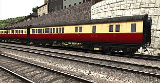TS Marketplace: GWR High Waist Collett Coaches Pack 01 Add-On