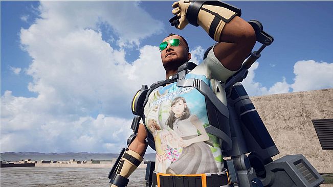 EARTH DEFENSE FORCE: IRON RAIN - Creation parts: T-Shirt:  HappyManager