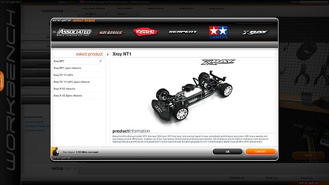 VRC PRO Branded cars and components Deluxe