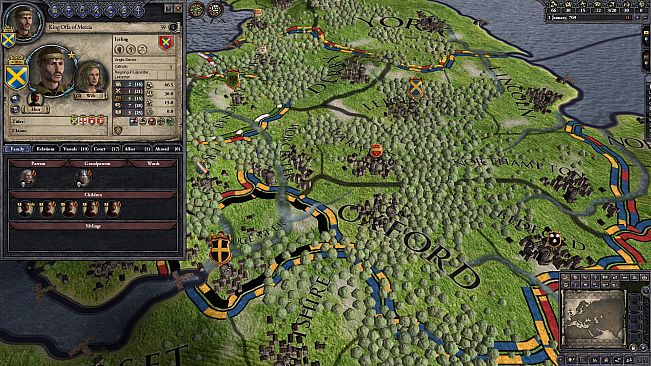 Crusader Kings II: Dynasty Shields Charlemagne