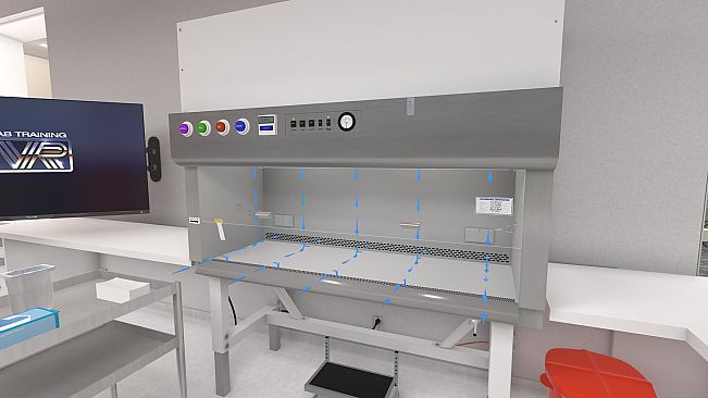 LabTrainingVR: Biosafety Cabinet Edition