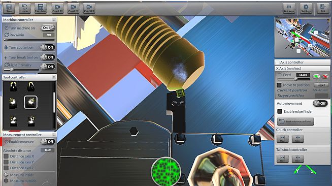 Lathe Machine Simulator