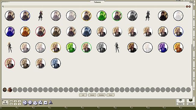 Fantasy Grounds - Saints & Heroes, Volume 12 (Token Pack)