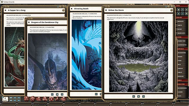 Fantasy Grounds - Dungeons & Dragons Dragon Delves