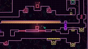 Big NEON Tower VS Tiny Square