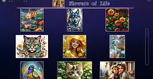 Master of Pieces Jigsaw Puzzle DLC - Flowers of Life