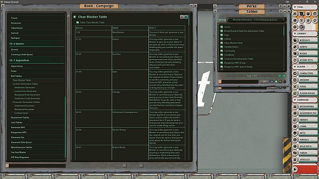 Fantasy Grounds - Fallout RPG: Wasteland Wanderer: A Solo Roleplaying Game