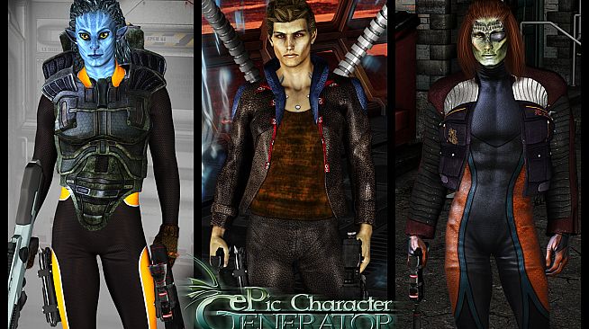 ePic Character Generator - Season #2: Male Sci-fi
